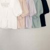 暗紋RUFFLE方領TOP - Image 9