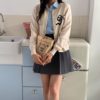 前綁結百褶A LINE短裙 - Image 5