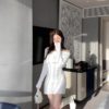 超滑軟毛毛翻領OPS - Image 2