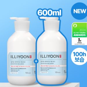 [Olive Young代購] Illiyoon 神經酰胺身體乳液Ceramide Ato Lotion 600ML+600ML